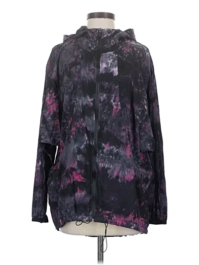 Pre-owned Dyi Define Your Inspiration Windbreaker Jacket In Purple