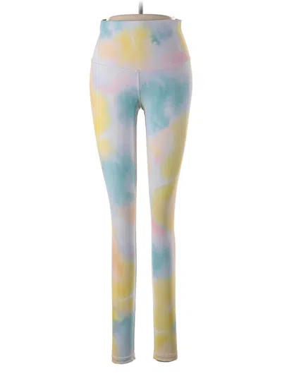Pre-owned Dyi Define Your Inspiration Yoga Pants In Blue