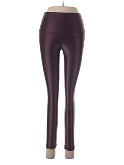 Pre-owned Dyi Define Your Inspiration Yoga Pants In Burgundy