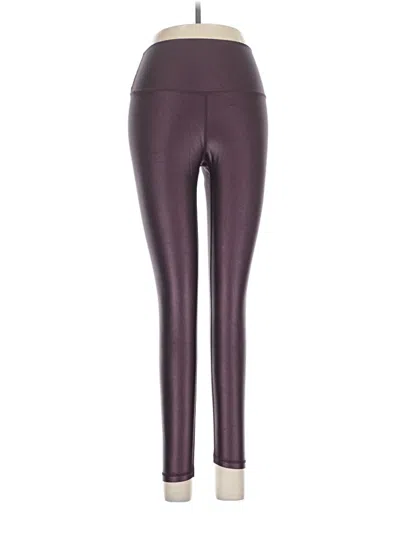 Pre-owned Dyi Define Your Inspiration Yoga Pants In Purple