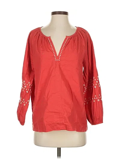 Pre-owned Dylan 3/4 Sleeve T-shirt In Red