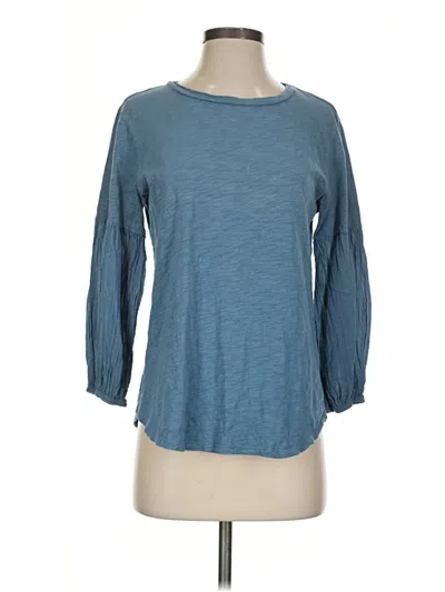Pre-owned Dylan 3/4 Sleeve T-shirt In Blue