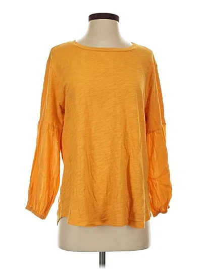 Pre-owned Dylan 3/4 Sleeve T-shirt In Orange