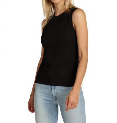 Dylan Alex Sleeveless Top In Black