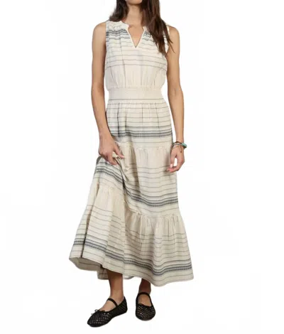 Dylan Andrea Sleeveless Dress In Beige In Multi