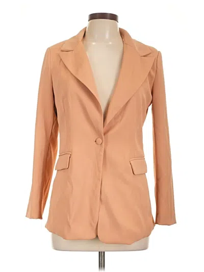 Pre-owned Dylan Blazer Jacket In Tan