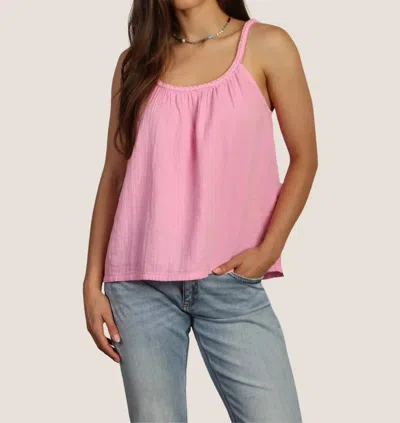 Dylan Braided Cami Tank Top In Pink