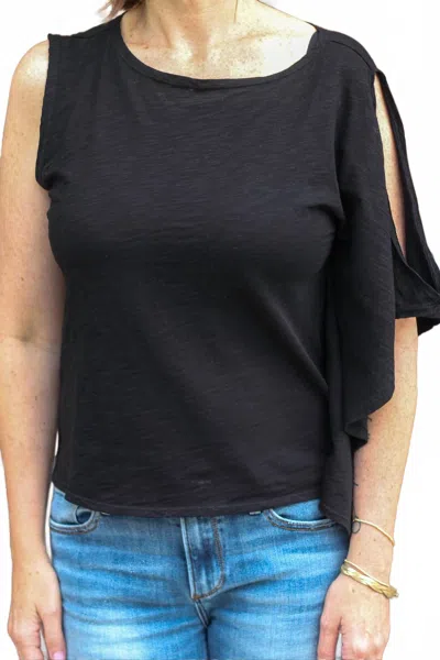 Dylan By True Grit Women's Hot Nights Top In Black