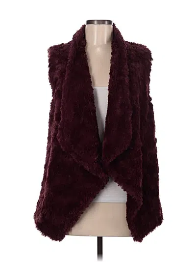 Pre-owned Dylan Cardigan Sweater In Burgundy
