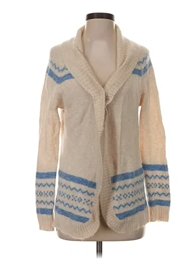 Pre-owned Dylan Cardigan Sweater In Tan