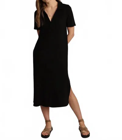 Dylan Carey Rib Dress In Black
