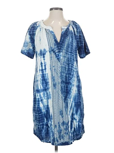 Pre-owned Dylan Casual Dress In Blue
