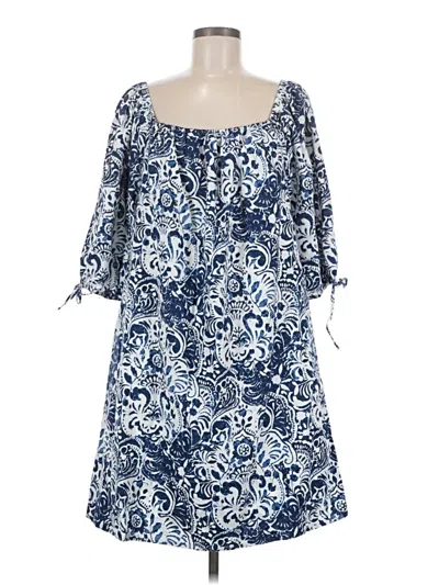 Pre-owned Dylan Casual Dress In Blue