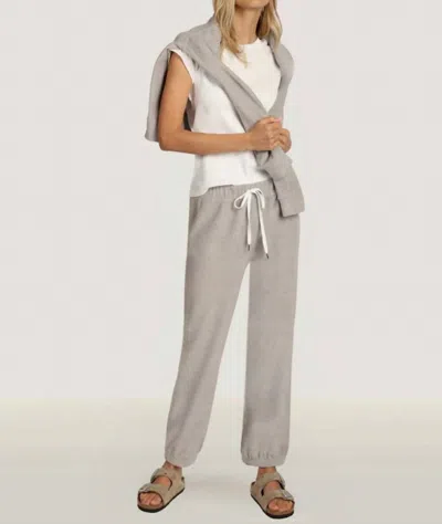 Dylan Cloud Fleece Jogger In Heather In Gray