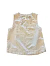 Dylan Coast Top In Moonstone In Gold