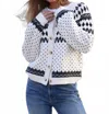 Dylan Devin Sweater In White In White