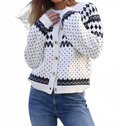 Dylan Devin Sweater In White