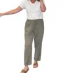 Dylan Drawstring Pants In Olive In Green