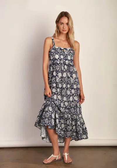 Dylan Emma Dress In Navy Multi