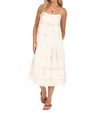 Dylan Emma Dress In White In White