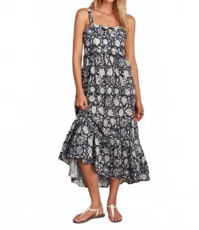 Dylan Emma Maxi Dress In Navy In Multi