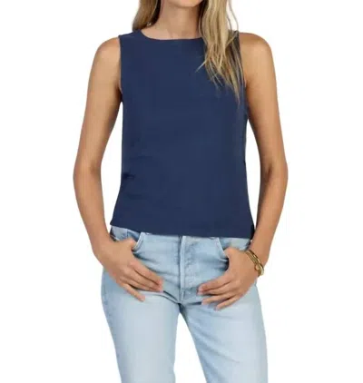Dylan Everly Top In Indigo Navy In Blue