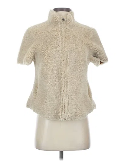 Pre-owned Dylan Faux Fur Jacket In Ivory