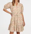 Dylan Gia Dress In Natural In Multi