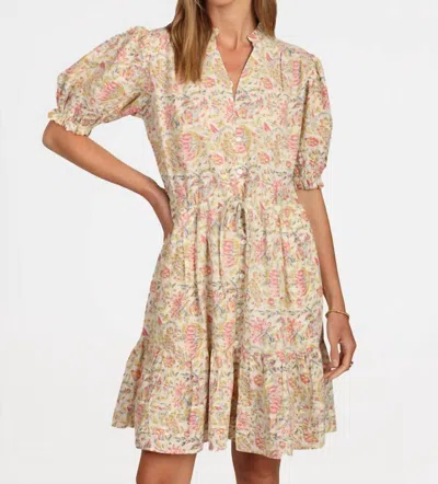 Dylan Gia Dress In Natural In Multi