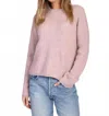 Dylan Gigi Crewneck Sweater In Soft Pink In Pink