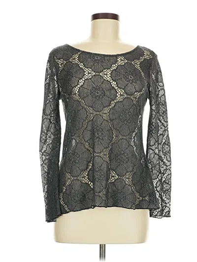 Pre-owned Dylan Long Sleeve T-shirt In Gray