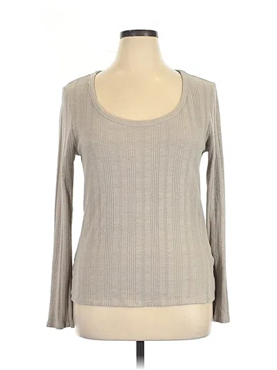 Pre-owned Dylan Long Sleeve T-shirt In Gray