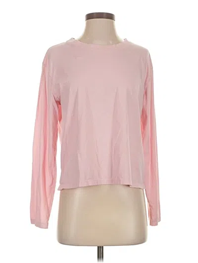 Pre-owned Dylan Long Sleeve T-shirt In Pink