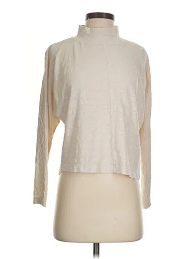 Pre-owned Dylan Long Sleeve Turtleneck In Ivory