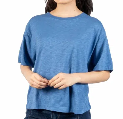 Dylan Loose Crew Tee In Bay Blue