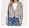 Dylan Mason Knit Bomber In Brown In Brown