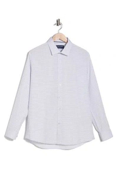 Dylan Park Slim Fit Perfect Stretch Long Sleeve Button Down Shirt In Multi