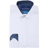 Dylan Park Slim Fit Perfect Stretch Long Sleeve Button Down Shirt In White