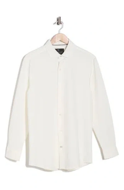 Dylan Park Slim Fit Performance 4-way Stretch Dress Shirt In White
