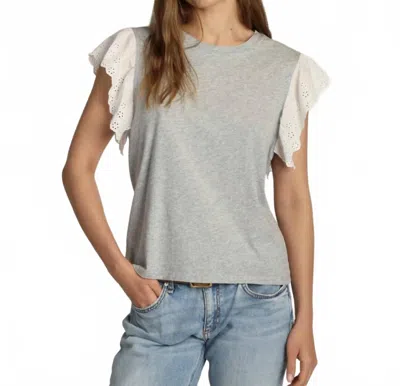 Dylan Presley Tee In Grey In Gray