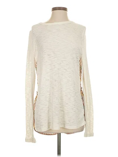 Pre-owned Dylan Pullover Sweater In Ivory