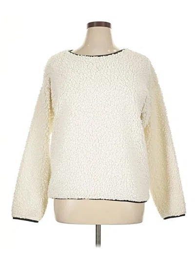 Pre-owned Dylan Pullover Sweater In White