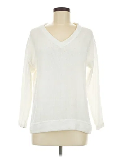 Pre-owned Dylan Pullover Sweater In White