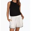 Dylan Sara Pull On Short In Seashell In White