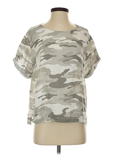 Pre-owned Dylan Short Sleeve T-shirt In Silver