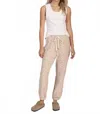 Dylan Soft Lounge Cloud Jogger In Cheetah In Brown