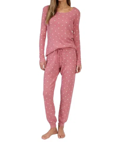 Dylan Star Classic Thermal Set With Jogger In Red