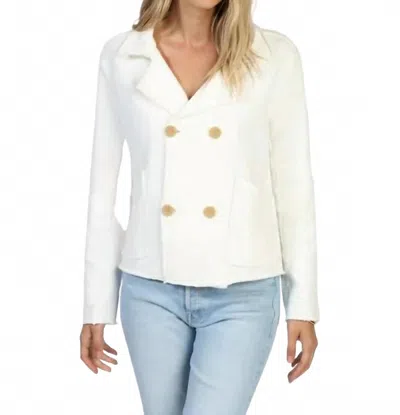 Dylan Sutton Double Breasted Jacket In White
