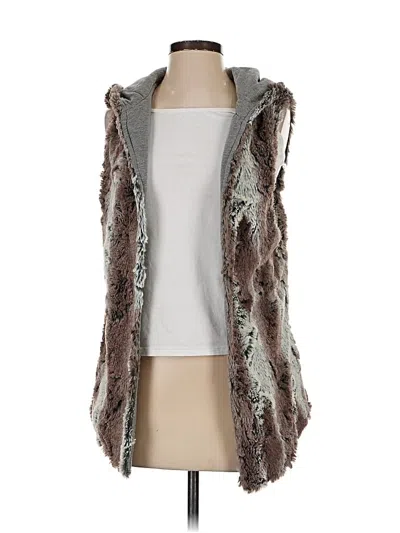 Pre-owned Dylan Sweater Vest In Silver