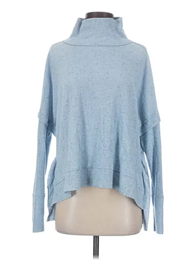 Pre-owned Dylan Turtleneck Sweater In Blue